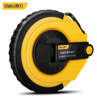 得力(deli) 包胶纤维防水皮尺20米皮卷尺耐磨软尺卷尺米尺盒尺布卷尺 DL9820Z