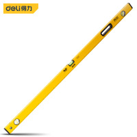 得力(deli) 精铣底水平尺1200mm 高精度打线器平水尺装修多功能水平仪 DL291200