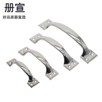 册宣 锈钢明装老式简易木门拉手 工具箱拉手 不锈钢把手 6寸 CXM991