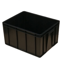 册宣 24号箱615*425*155mm 加厚防静电周转箱收纳箱塑料盒电子元件盒物料盒