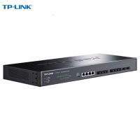 普联(TP-LINK)TL-SG2414F 14口全千兆云管理光纤交换机10光4电支持VLAN企业级组网网络监控交换器
