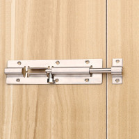 册宣 8寸 不锈钢插销门栓门扣木门窗防盗插销锁 单位:个