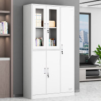 仓迪 CD-062H加厚五门更衣柜 员工储物柜带锁铁皮柜鞋柜多门碗柜宿舍柜子存包柜1800X970X420mm