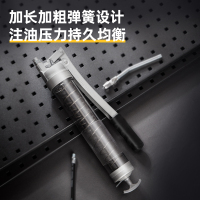 得力工具DL471600T透明管手动黄油枪600CC