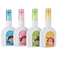 得力(deli)7283涂改液修正液错字修正小学生改正液涂改带大容量白色修改液笔快干 颜色随机单支装