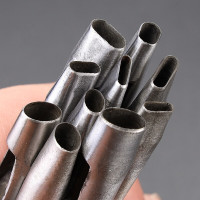 多功能冲孔椭圆扁冲打孔工具圆冲子 扁形皮带冲3*10mm