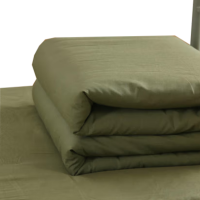 册宣 150×200cm±5cm 军绿色棉花被子 防寒保暖被加厚 单人床适用