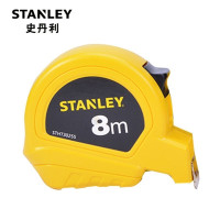 史丹利(STANLEY)公制易定卷尺测量尺耐磨伸缩尺盒尺木工尺子 STHT30255-8-23(8m×25mm)