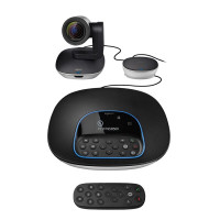 罗技(Logitech)CC3500e 视频会议摄像头 高清商务视频会议设备套装1080P USB免驱 10倍无损变焦