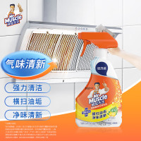 威猛先生(Mr Muscle)油污清洁剂 300g 柠檬香 厨房重油污净 去油污 油烟机清洁