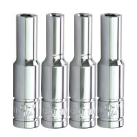 长城精工596004Cr-V6.3mm系列英制六角长套筒9/32