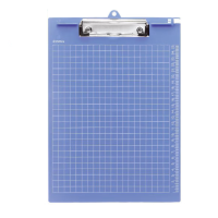 齐心A724-X塑胶板夹 蓝色