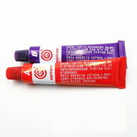 回天新搭档强力AB胶密封胶粘塑料陶瓷木头石材金属玻璃强力胶 80克/盒