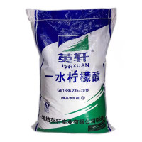 英轩一水柠檬酸 食品级柠檬酸 25KG/包