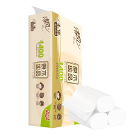 清风无芯卷纸 马蹄莲140克10卷 卫生纸卷纸 纸巾卷纸