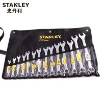 史丹利(STANLEY)14件套B系列梅花开口两用扳手套装10-32mm STMT80944-8-23