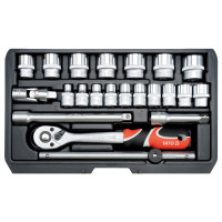 易尔拓 YATO YT-38561 3/8" 22件套 套筒扳手套装