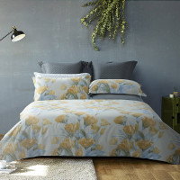 水星家纺 122030 DH朵蔓磨毛印花四件套200*230cm 单位:套