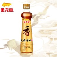 金龙鱼 纯正芝麻香油 400ml 家用凉拌菜面条麻辣烫火锅调味蘸料 单位:瓶