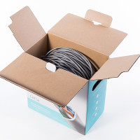 TP-LINK-TL-EC5e00 工程级原装超五类高速网线 无氧铜CAT TL-EC5e00-305米(灰)(全国)