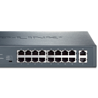TP-LINK TL-SL1218MP 16口百兆PoE交换机 2个千兆口 交换机(全国)