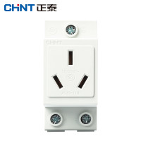 正泰 AC30-4484 模数化插座轨道式电源开关多功能四孔插头座孔 16A(全国)