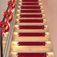 册宣 新春楼梯装饰贴纸