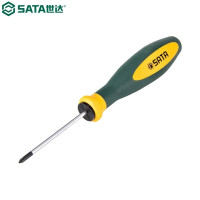 世达/SATA 63721 G系列三色柄一字形螺丝批5.5x300MM