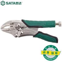 世达/SATA 71107 圆口带刃快速释放大力钳10