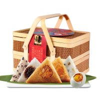 五芳斋 五芳禧礼礼篮1280g 粽子礼盒10粽4蛋大礼包 单位:盒 (全国)