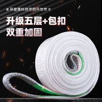 册宣五层包扣吊装带扁平工业起重吊带双扣行车叉车环形拖车绳吊绳 五层包扣 5吨5米
