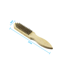 册宣木柄鱼鳞刷12.5*28.5cm打鱼鳞刀