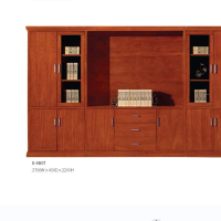 颂泰 HK/E-4807 文件柜资料档案柜办公室书柜子带门储物柜 胡桃色/红檀色 //