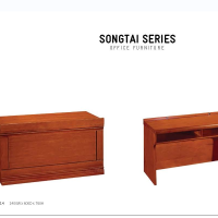 颂泰 HK/Y-2414 会议桌条桌培训桌油漆实木条形桌双人长桌 胡桃色/红檀色//