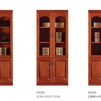 颂泰 HK/E-6202 文件柜资料档案柜办公室书柜子带门储物柜 胡桃色/红檀色 //