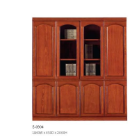 颂泰 HK/E-0904 文件柜资料档案柜办公室书柜子带门储物柜 胡桃色/红檀色 //