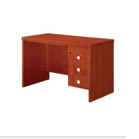 颂泰 HK/C-0512 职员办公桌主管桌电脑桌贴实木木皮油漆 胡桃色/红檀色 //