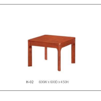 颂泰 HK/H-02 长角茶几茶桌方几茶台边几角几 胡桃色/红檀色 //