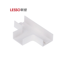 联塑 阻燃绝缘PVC中大三通 50x25/30x15 单位:50 只/箱//