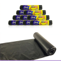 妙洁 MBGRM-BZ 商务垃圾袋中号10只 80*100cm垃圾袋 (440044)