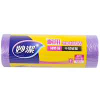 妙洁 MBGRSC C型点断垃圾袋1支装(小号)40只40*45cm垃圾袋 (430281)