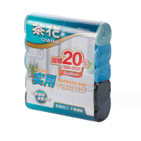 茶花 实用垃圾袋5卷装L20 (300008) //
