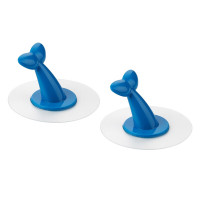 茶花 小尾巴卡通无痕粘钩2个装 (121013) //