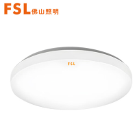 佛山照明(FSL) 吸顶灯220V 25W 65KΦ320 5.8G微波光敏全灭 芯爱二代