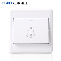 正泰 一联门铃开关10A 250V NEW7D-3020XA 白色 开关(面板)单位:个