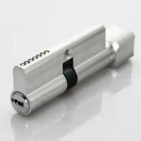 册宣 室内锁芯小70带旋钮钢木 卧室房间锁芯压把执手锁芯