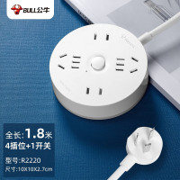 公牛 新国标 USB R2220 1.8米吸 插座排插 单位:个