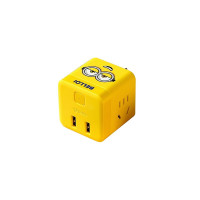 公牛 新国标 小黄人小魔方 M112RW盒装无线 插座排插 单位:个