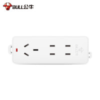 公牛 新国标 无开关 101A 1.5米袋 插座排插 单位:个