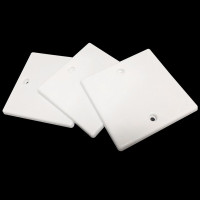 联塑 pvc配件线槽线管线盒盖白面板家装配件防爆防漏电线 槽管线盒盖75x75